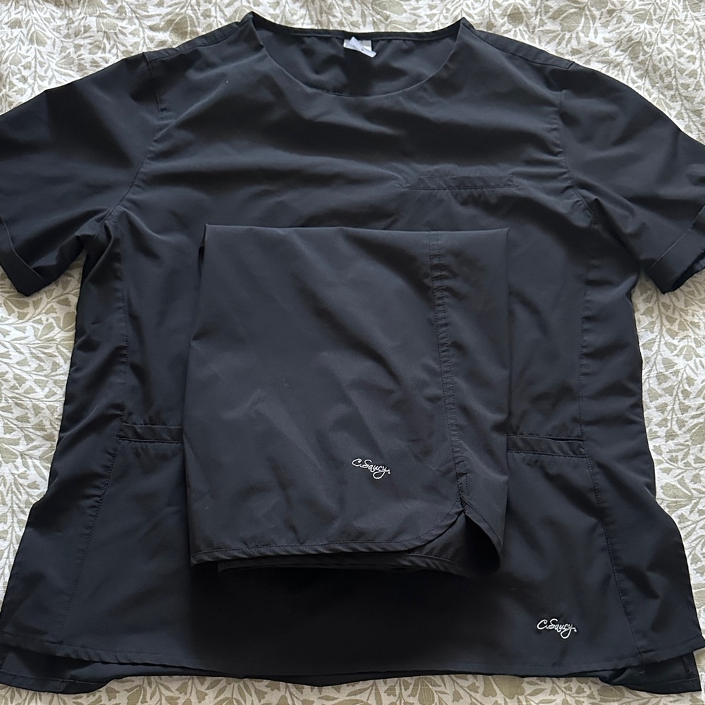 C.Saucy Scrub Set
